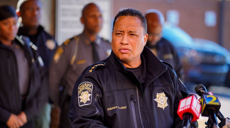 Fulton County Sheriff Patrick Labat is renaming his department's elite unit. (Ben Hendren for the Atlanta Journal-Constitution)