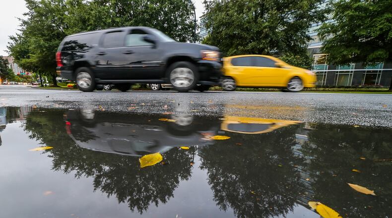 There’s a chance of rain all weekend in Gwinnett County. JOHN SPINK / JSPINK@AJC.COM