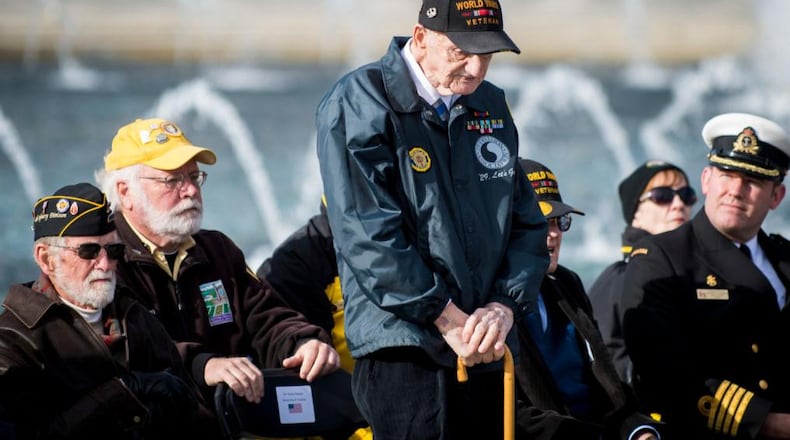 Of the 16 million people who served during World War II, only 558,000 still survive.