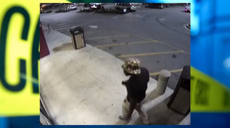 Police released a surveillance image of the suspect before locating him Tuesday afternoon. (Credit: Carrollton Police Department)