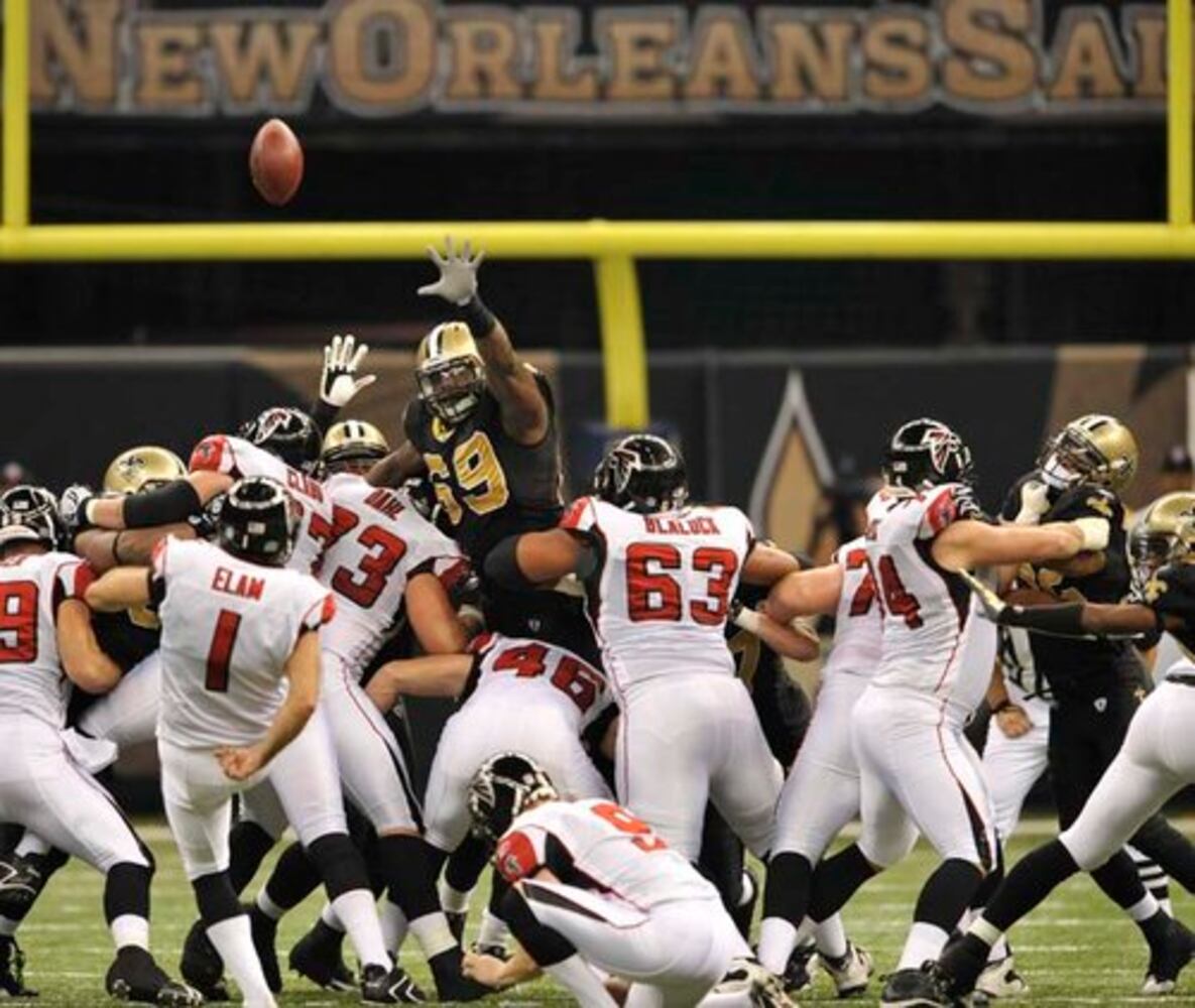 NFL Photos: Falcons at Saints