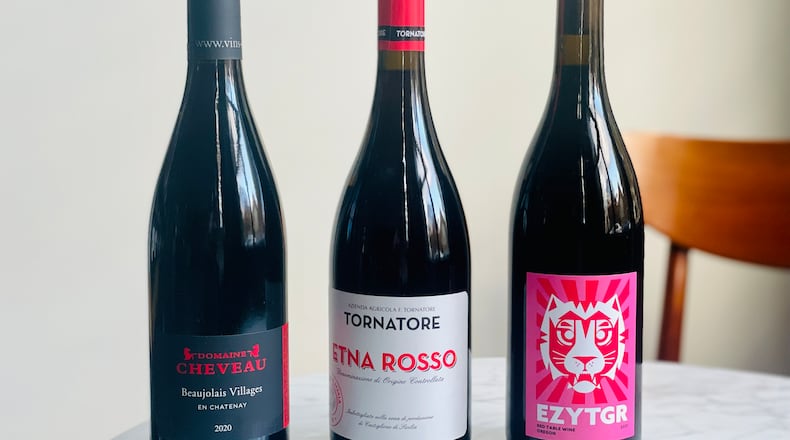 If you are looking for a red wine to serve with a Thanksgiving meal, writers Jerry and Krista Slater recommend a light- to medium-bodied red, with good acidity, freshness and tart red fruit. Krista Slater for The Atlanta Journal-Constitution