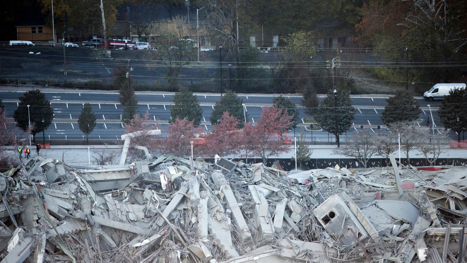 Georgia Dome implosion