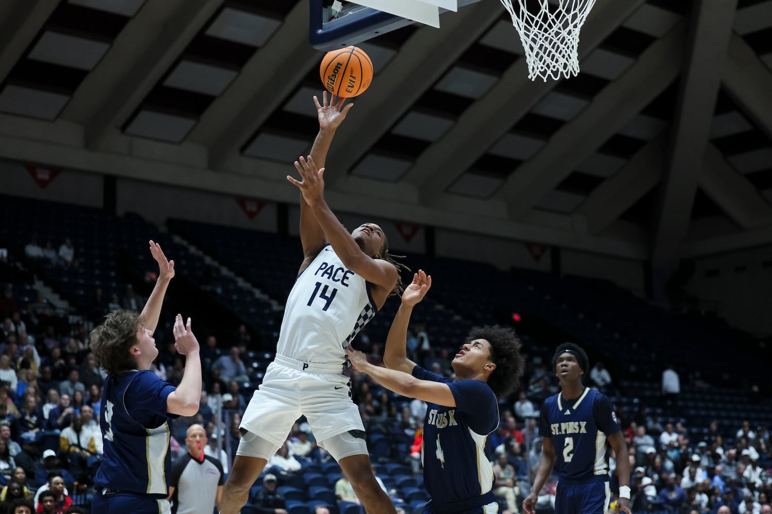 4A Boys State Championship game between St. Pius X and Pace Academy