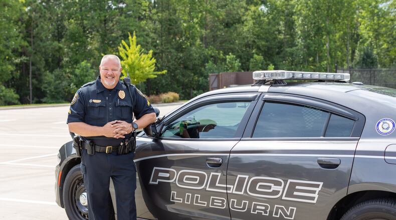 Officer Mike Johnson with the Lilburn Police Department. (Courtesy Lilburn Police Department)