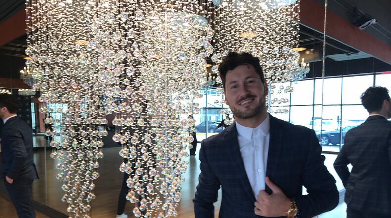 Val Chmerkovskiy at his new Dance With Me studio at Phipps Plaza. CREDIT: Rodney Ho/rho@ajc.com
