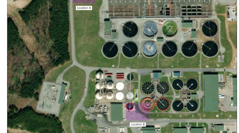 The Gwinnett County Department of Water Resources is proposing to install a rotary thermal drying system at F. Wayne Hill Water Resource Center, 1500 One Water Way in Buford. (Courtesy Gwinnett County Department of Water Resources)