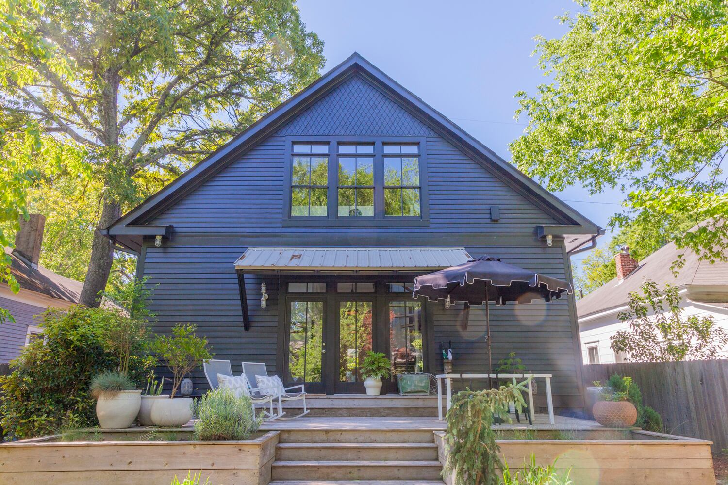 Photos: Grant Park couple makes a statement with dark tones in Victorian home