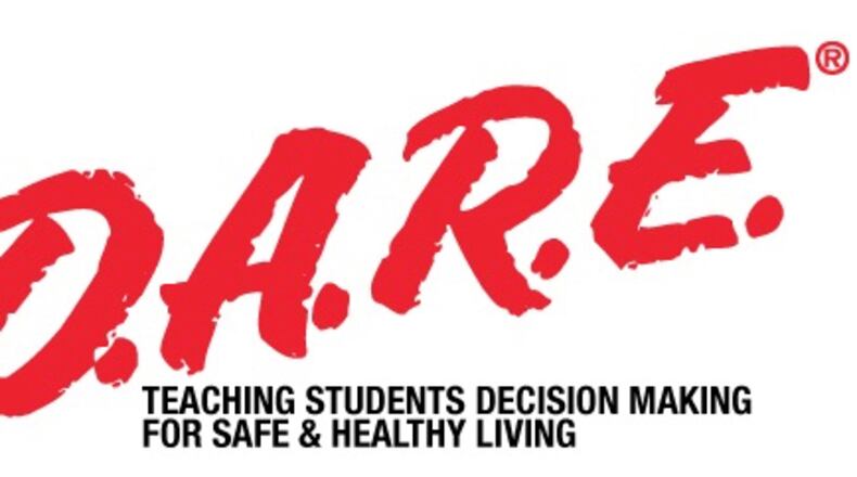 Funding from the Peachtree City Kiwanis Club helps purchase materials for police-led education programs about substance abuse and violence. Courtesy DARE