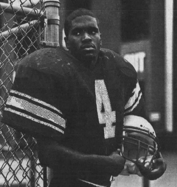 Former Georgia and NFL player Patrick Pass is among 12 running backs in the Georgia High School Football Hall of Fame's 2026 class of 33 players. As a high school player at Tucker, Pass rushed for a DeKalb County-record 5,004 yards and scored 50 touchdowns in his career. He was an AJC Super 11 and the Gatorade Georgia Player of the Year in 1995. (Jack Spink/AJC file)