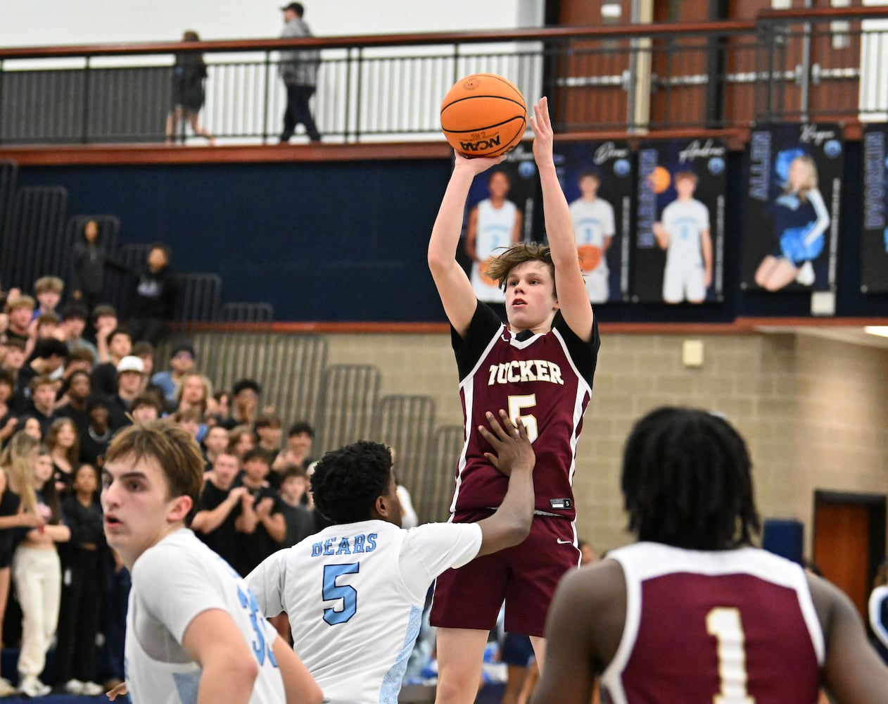 Tucker head coach James Hartry