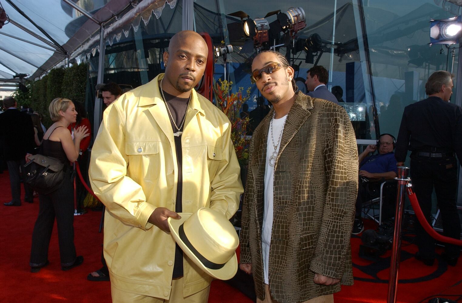 Scenes from the rapper's career