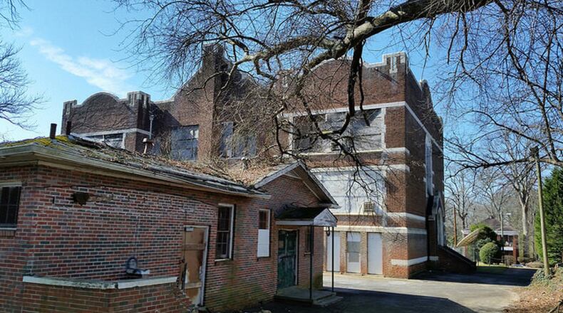 The George Adair School on Catherine Street is one of the properties Atlanta Public Schools wants the deed to. The city hasn’t turned it over so far. Photo courtesy of Terry Kearns
