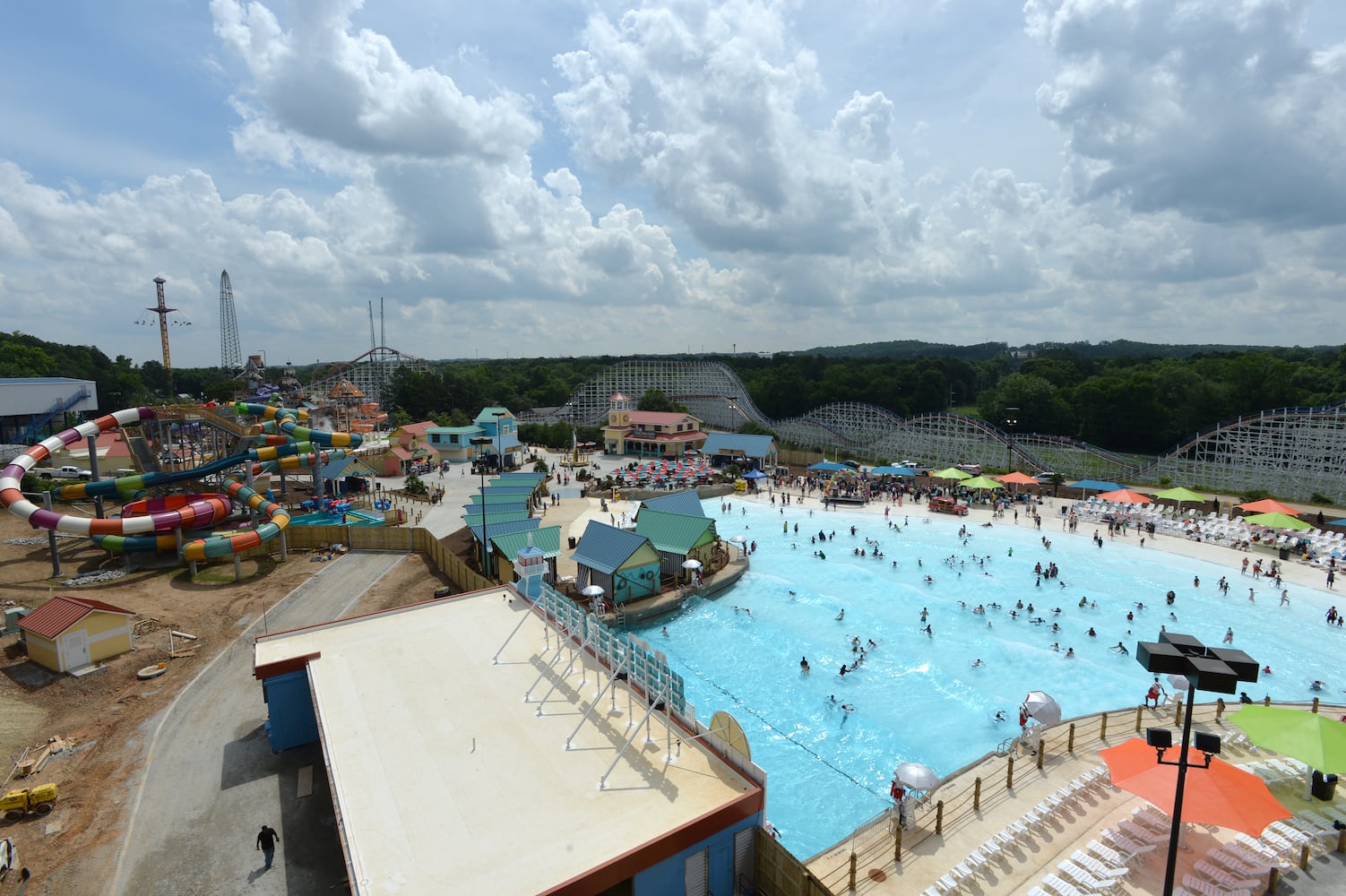Water park includes three new attractions