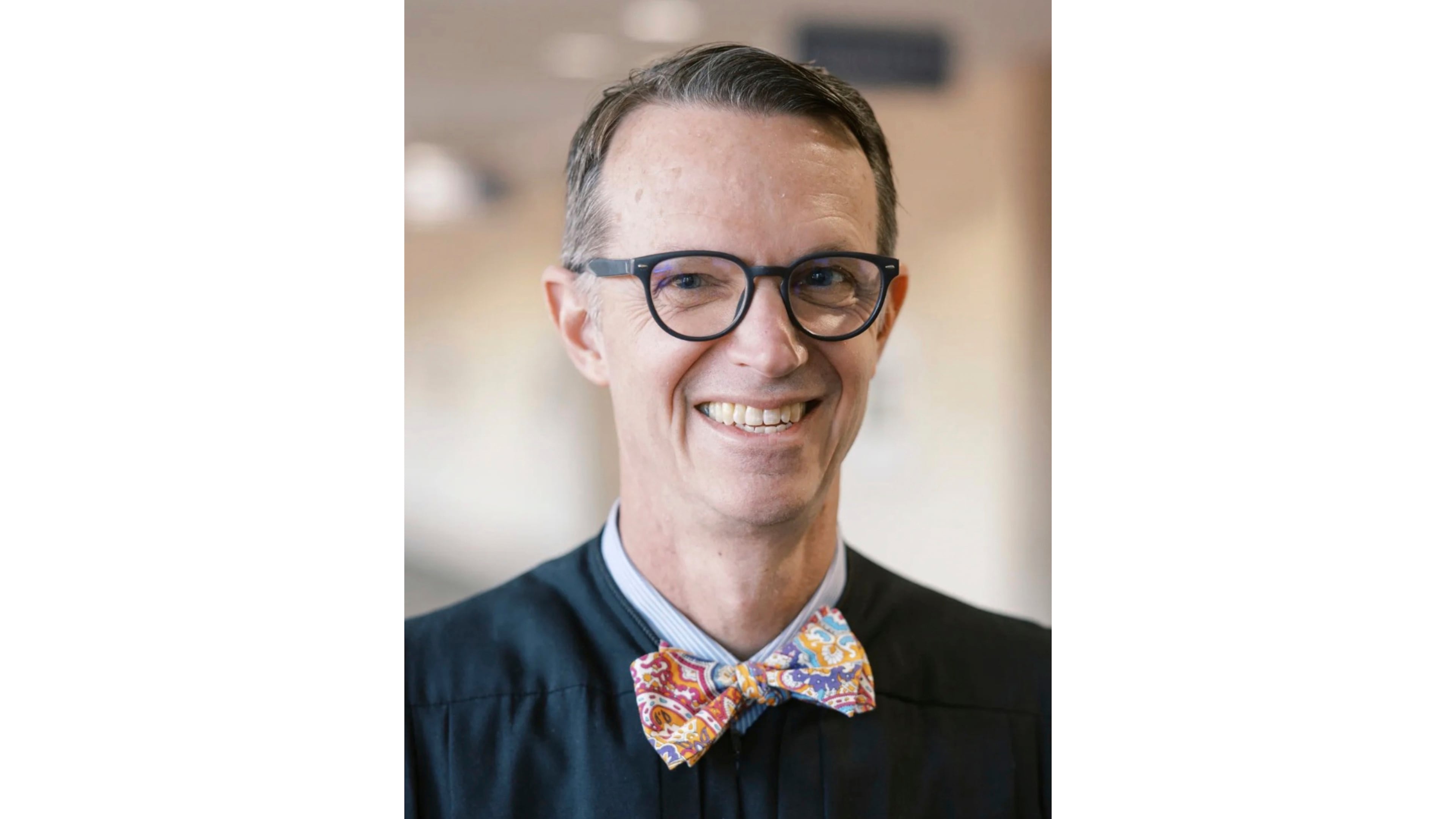 This undated photo provided by the St. Charles Circuit County Court shows Circuit Judge Matthew Thornhill. (St. Charles Circuit County Court via AP)