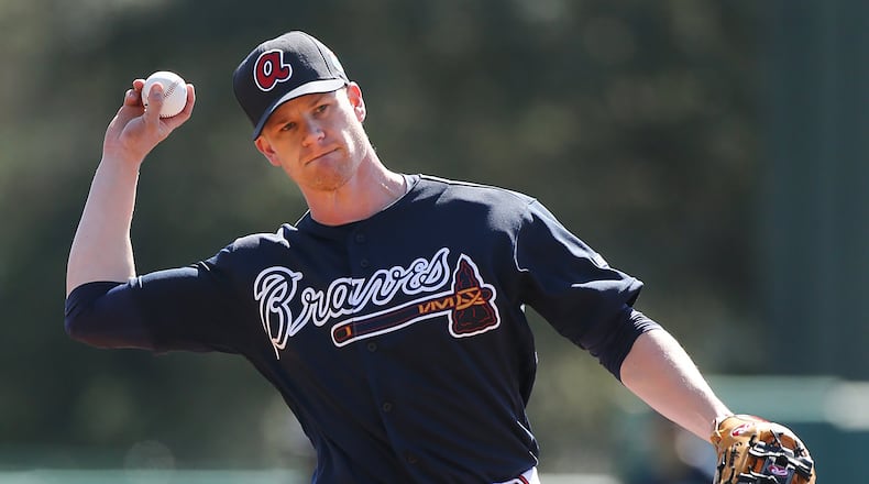 The Braves plan to activate eteran infielder Gordon Beckham before Tuesday’s series opener against the Phillies. He’s been on the 15-day disabled list recovering from a strained hamstring. (Curtis Compton / ccompton@ajc.com)