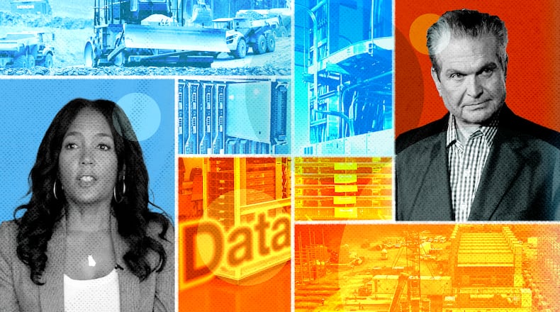 Whether or not to put guardrails around the data center industry has become a top issue for campaigns up and down the ballot ahead of the November election. (Photo Illustration: Broly Su/AJC | Source: AJC, Pexels)