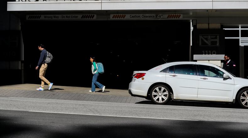 May 4, 2023 Atlanta: Northside Medical Midtown, along with all locations of the Laureate Medical Group, was closed Thursday, May 4, 2023 after a gunman opened fire at the medical office building, killing one woman and injuring four others. “All patient appointments are canceled,” Northside Hospital wrote in a statement. “Please follow up directly with your provider to reschedule.” The 12-story facility, located at 1110 West Peachtree Street, was opened by the Northside Hospital health system in 2018 and primarily houses doctor’s offices, as well as urgent care. It was quiet Thursday morning as Midtown residents carried on about their day, jogging or walking their dogs by its bare entrance. There were no displays of flowers or other memorials to mark the nightmare that unfolded just a day earlier. The gunfire was reported shortly after noon Wednesday in the Laureate Medical Group’s office on the 11th floor. The suspect, 24-year-old Deion Patterson, was a Laureate patient, according to witnesses who watched in horror as the five women were gunned down in the office’s waiting room shortly after noon. Patterson had arrived late for his appointment and was told he would have to come back another time, witnesses said. He allegedly became enraged, drew a handgun from his satchel and opened fire. One woman, 38-year-old Amy St. Pierre, an employee of the Centers for Disease Control and Prevention, was killed. Three others remain in critical condition and a fourth was described as stable late Wednesday. The surviving women were identified in court documents as Lisa Glynn, Georgette Whitlow, Jazzmin Daniel and Alesha Hollinger. Patterson was taken into custody in Cobb County after a massive manhunt. (John Spink / John.Spink@ajc.com)