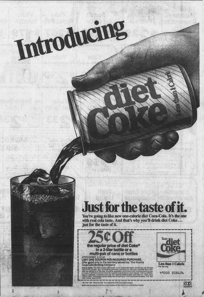 1983 Diet Coke ad
