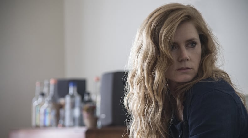 Amy Dams in HBO's "Sharp Objects," which used Barnesville, GA to masquerade as the fictional Wind Gap, Mo.