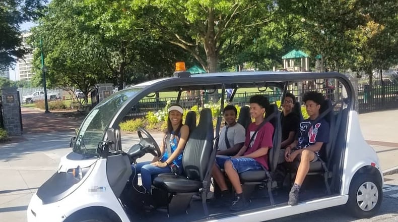 Auna Tyson founded Strive Transit after experiencing transportation challenges in her Westside neighborhood. In January, Tyson received a loan from Westside Future Fund's inaugural Program Related (PRI) Investments. Credit: Strive Transit