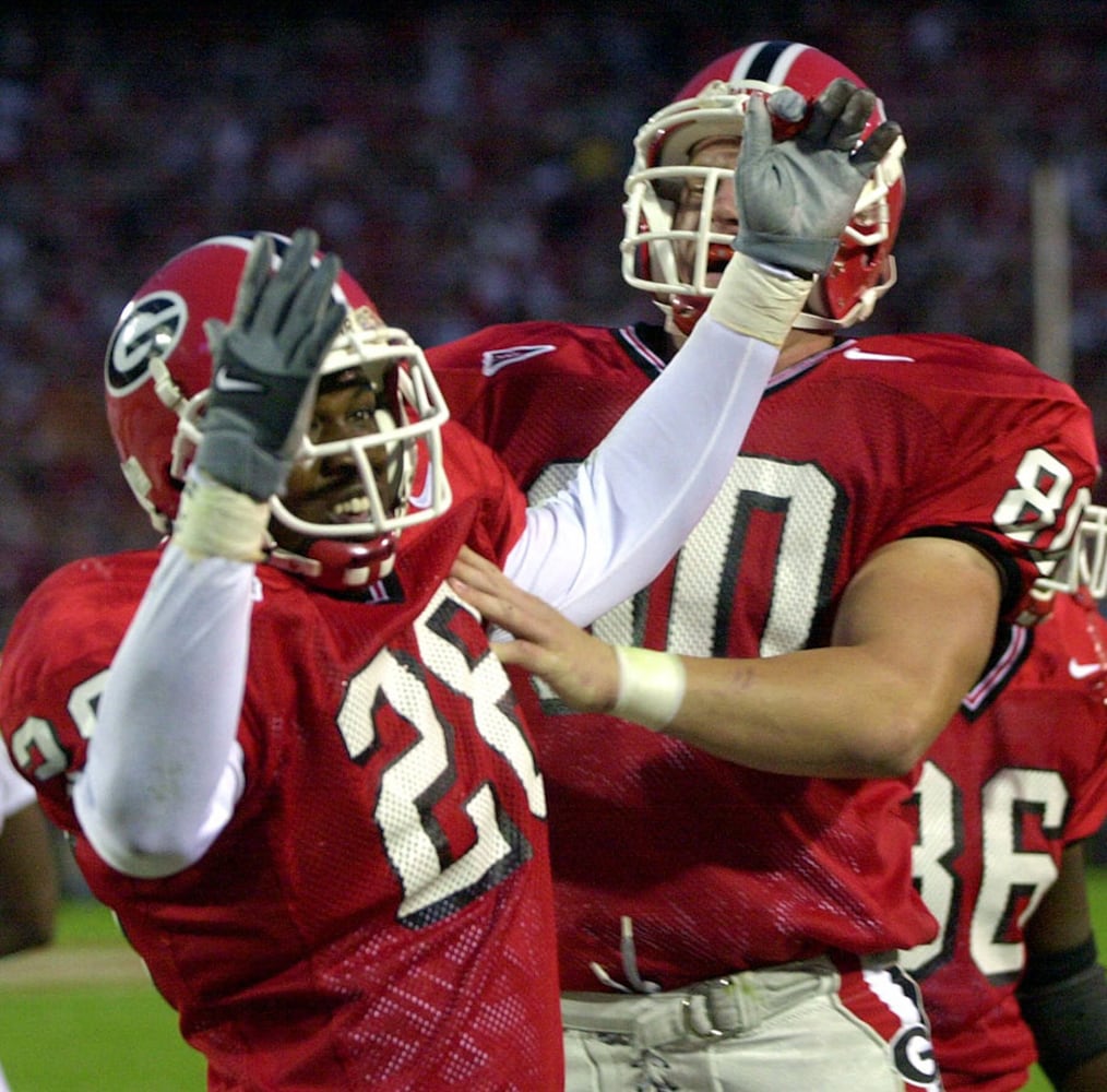 Georgia running back from 1998-2001