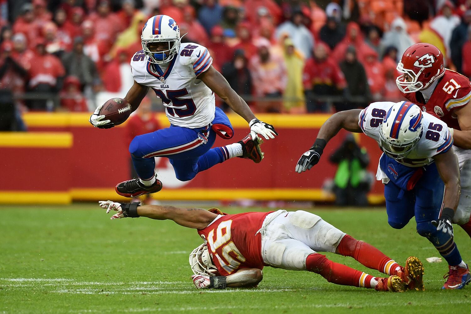 NFl action Week 12