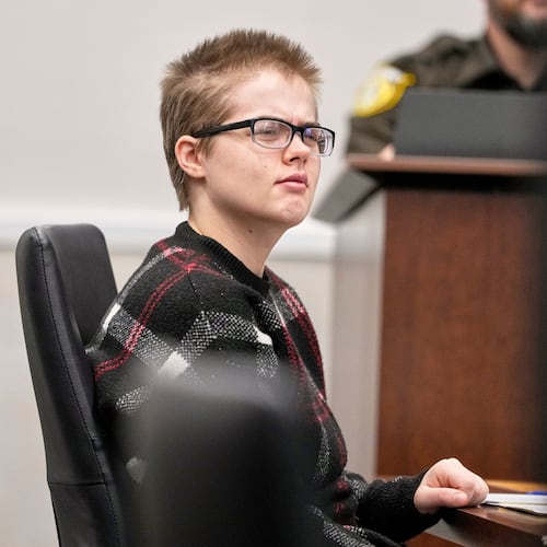 FILE - Morgan Geyser appears in a Waukesha County courtroom, Jan. 9, 2025, in Waukesha, Wis. (AP Photo/Morry Gash, file)