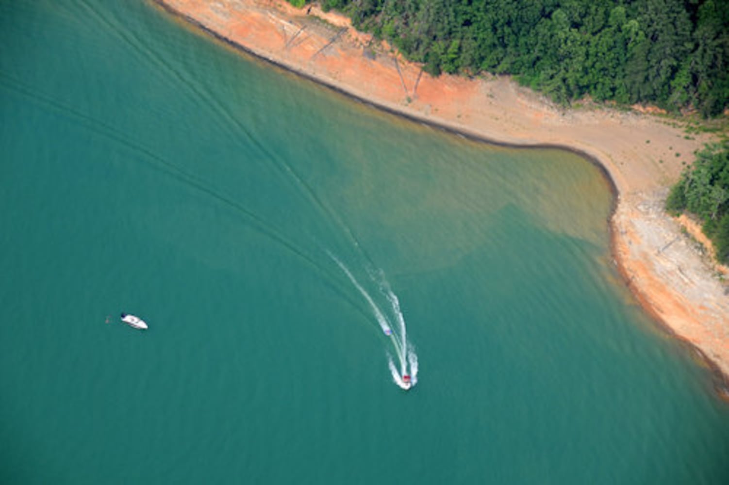 A shallow Lake Lanier can be hazardous