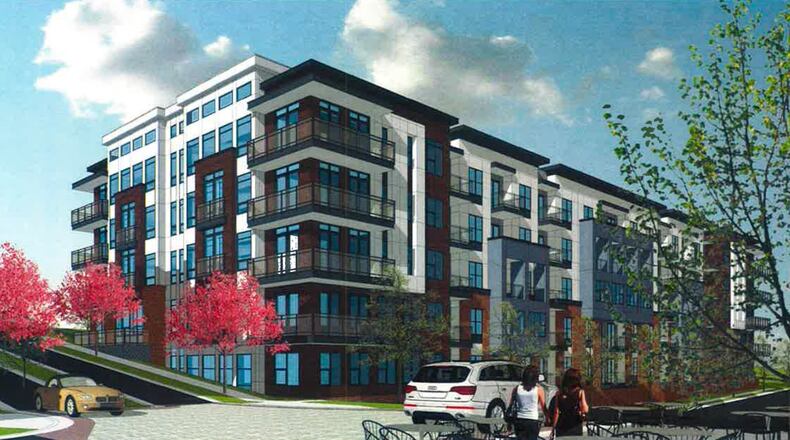 Suwanee approves large mixed-use development along Buford Highway between Russell Street and Chicago Street. Courtesy City of Suwanee