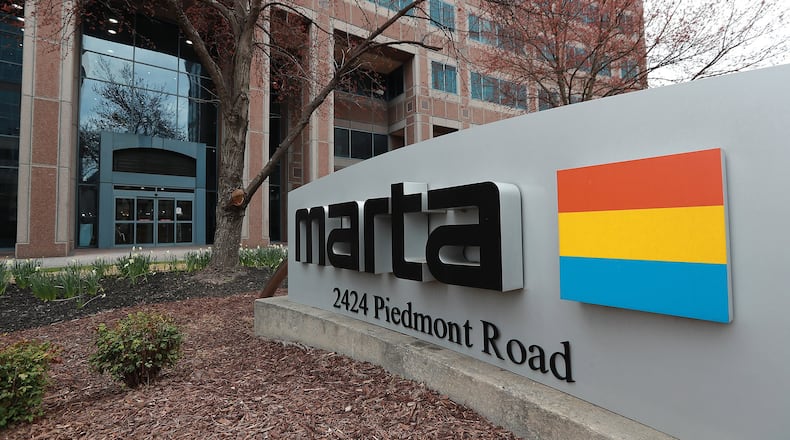 An active shooter training exercise will take place at MARTA headquarters Monday evening. (AJC file)