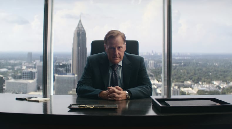 Jeff Daniels as Charlie Croker in episode 101 of "A Man in Full." Cr. Courtesy of Netflix © 2024