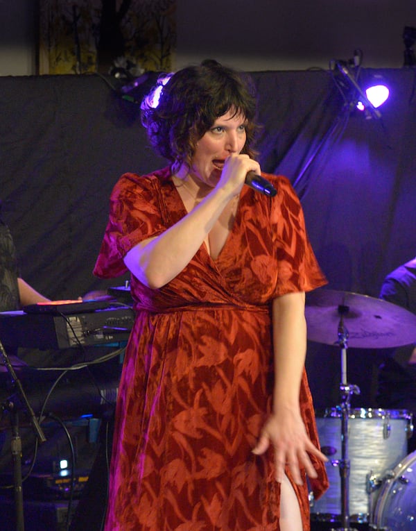 Audrey Gamez leads the Hounds of Love, a Kate Bush tribute band appearing June 14 at the Avon Theater in Avondale Estates. (Courtesy of Jay Hudson)