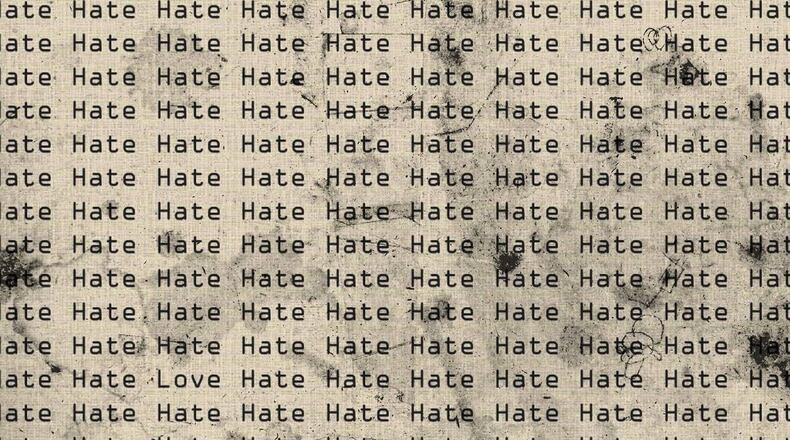 A New York man is accused of a hate crime, police said.