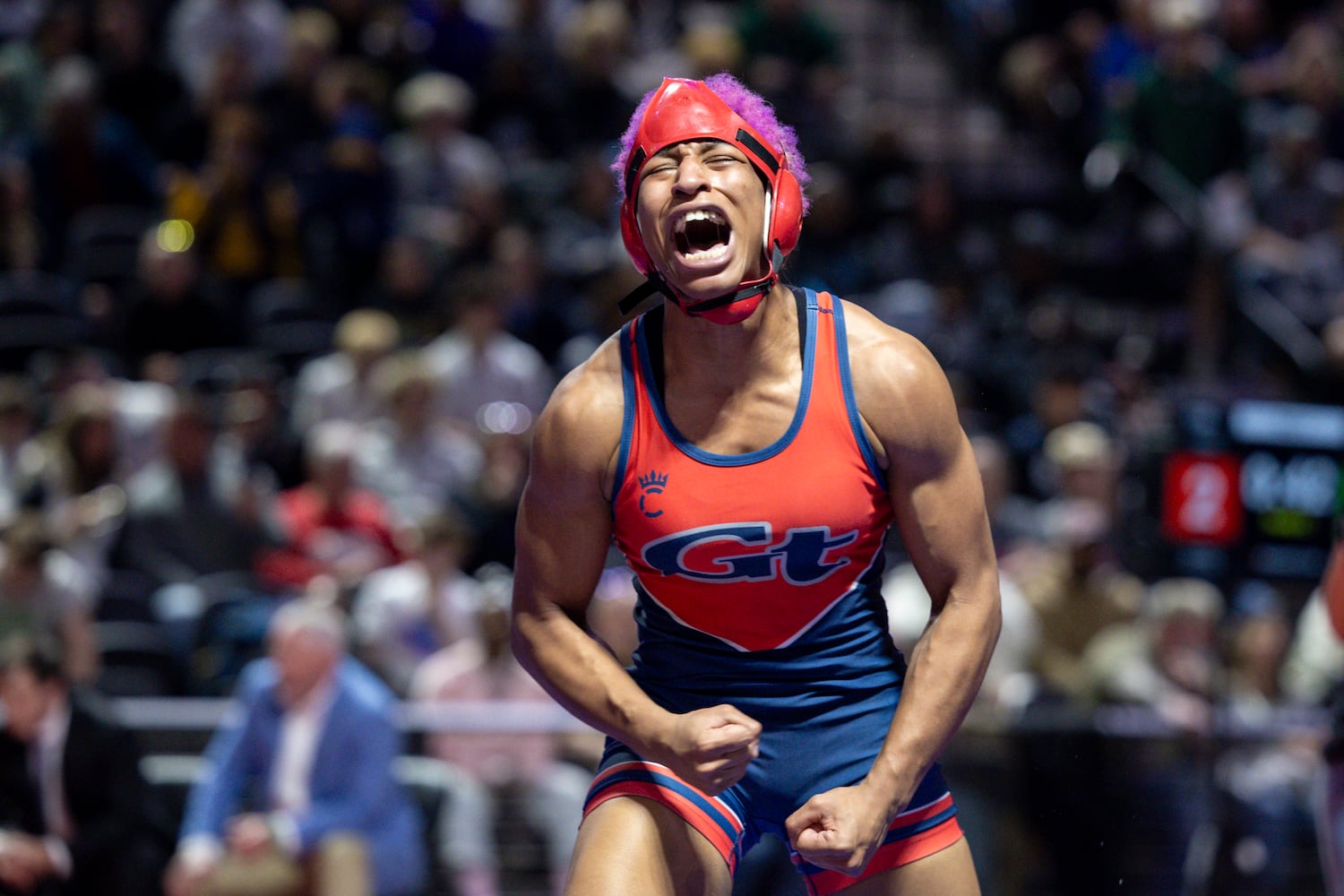 girls, wrestling, Shaniyah McDaniel