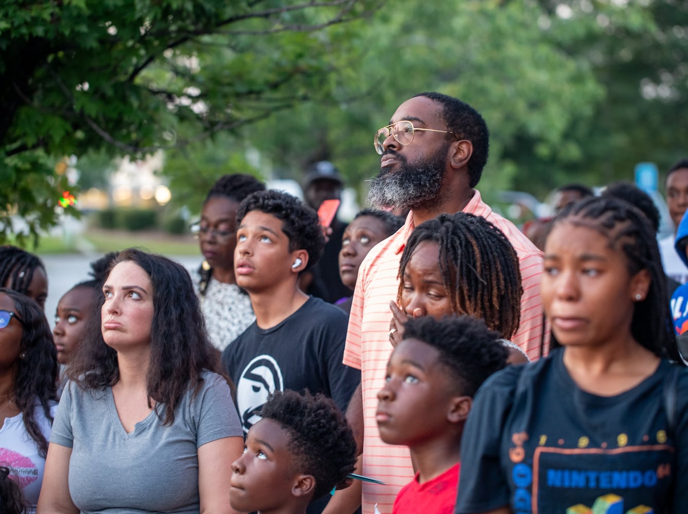 Candlelight vigil and balloon release for Jacob Johnson