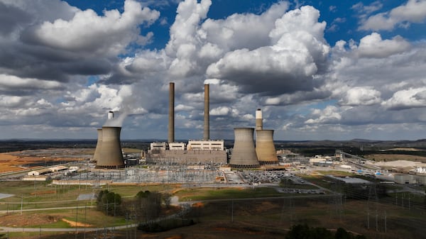 Plant Bowen is a coal-fired power electric plant near Cartersville. (Mike Stewart/AP)