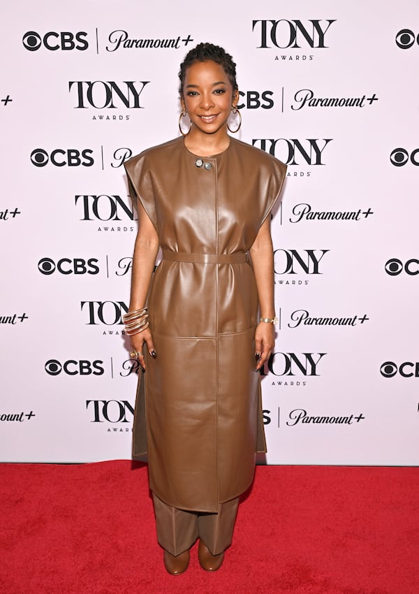 Nominee Kara Young from "Purpose" attends the 78th Annual Tony Awards Meet the Nominees press event at the Sofitel New York on Thursday, May 8, 2025, in New York. (Photo by Evan Agostini/Invision/AP)