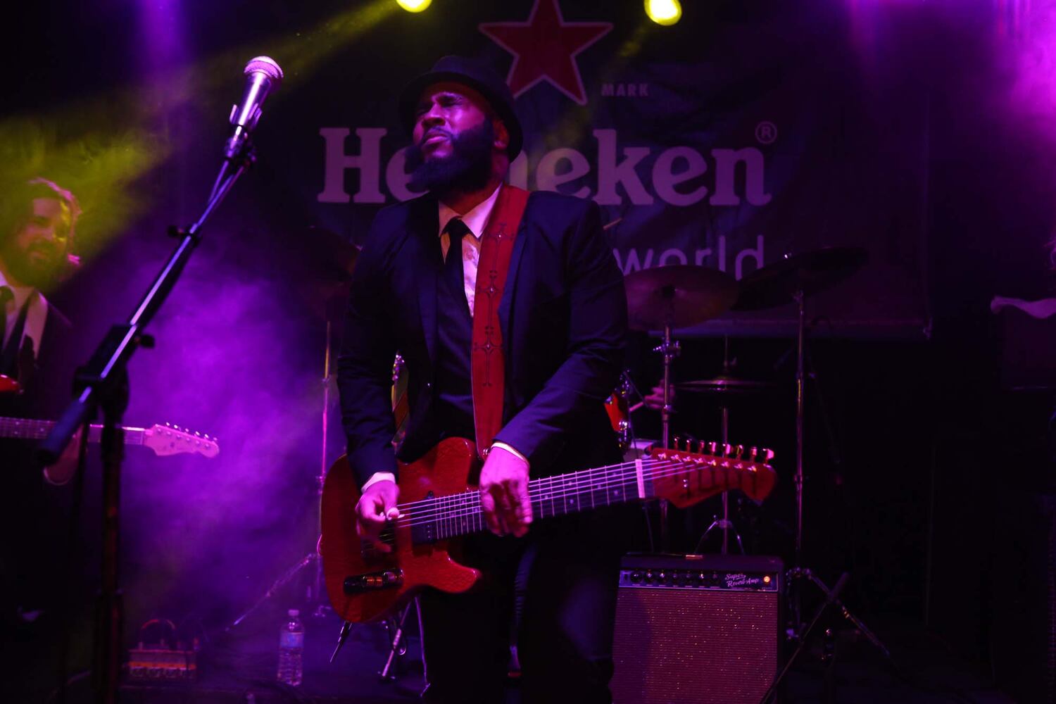 AJ Ghent and his band