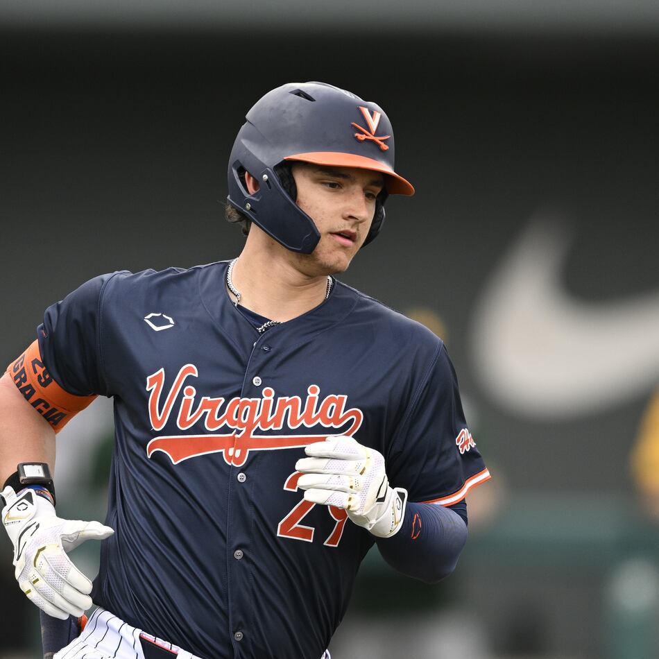 Outfielder AJ Gracia was the No. 9 overall pick in the 2026 MLB draft by the Braves. (Phelan M. Ebenhack, AP File)