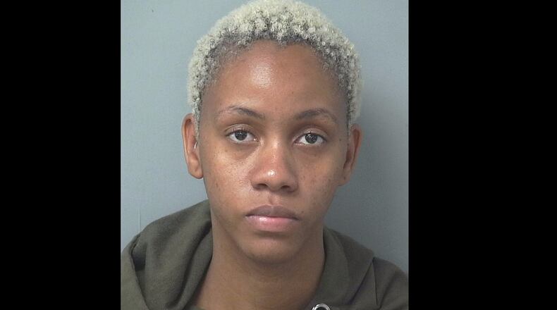 Mirtha Valcin, 29, has been charged with first-degree arson. Gwinnett County fire investigators say Valcin set her own bed on fire in her Norcross apartment.