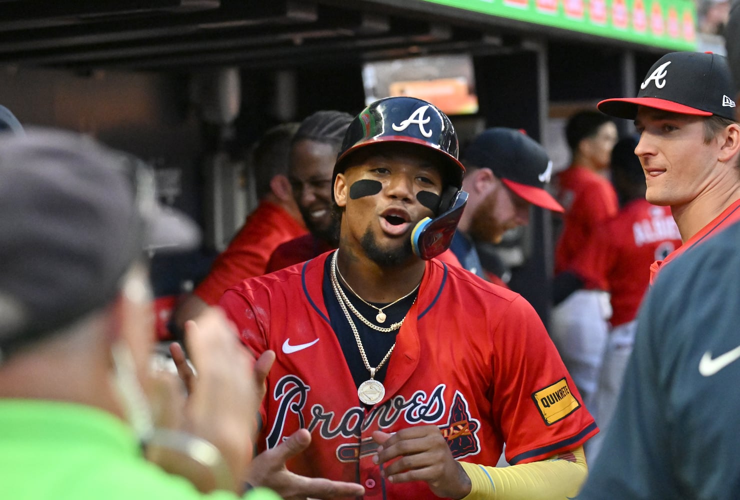 Game 1 of Braves vs Yankees