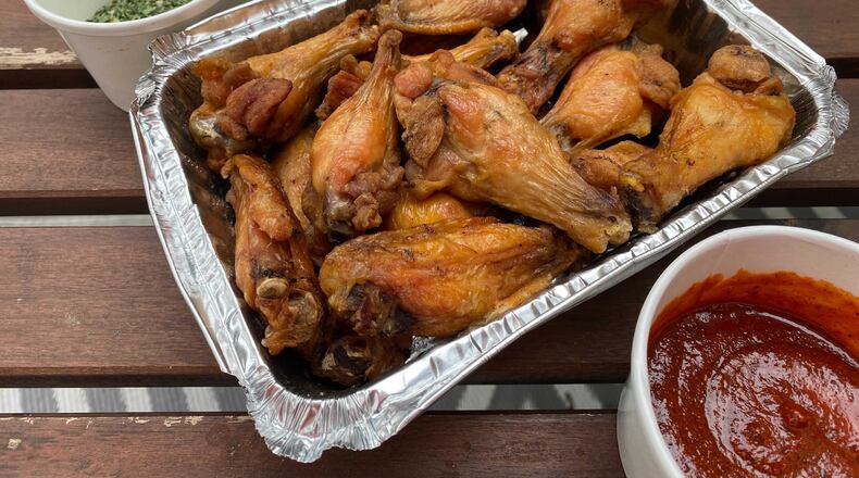 Chicken wings from Chicken Out
Ligaya Figueras / ligaya.figueras@ajc.com