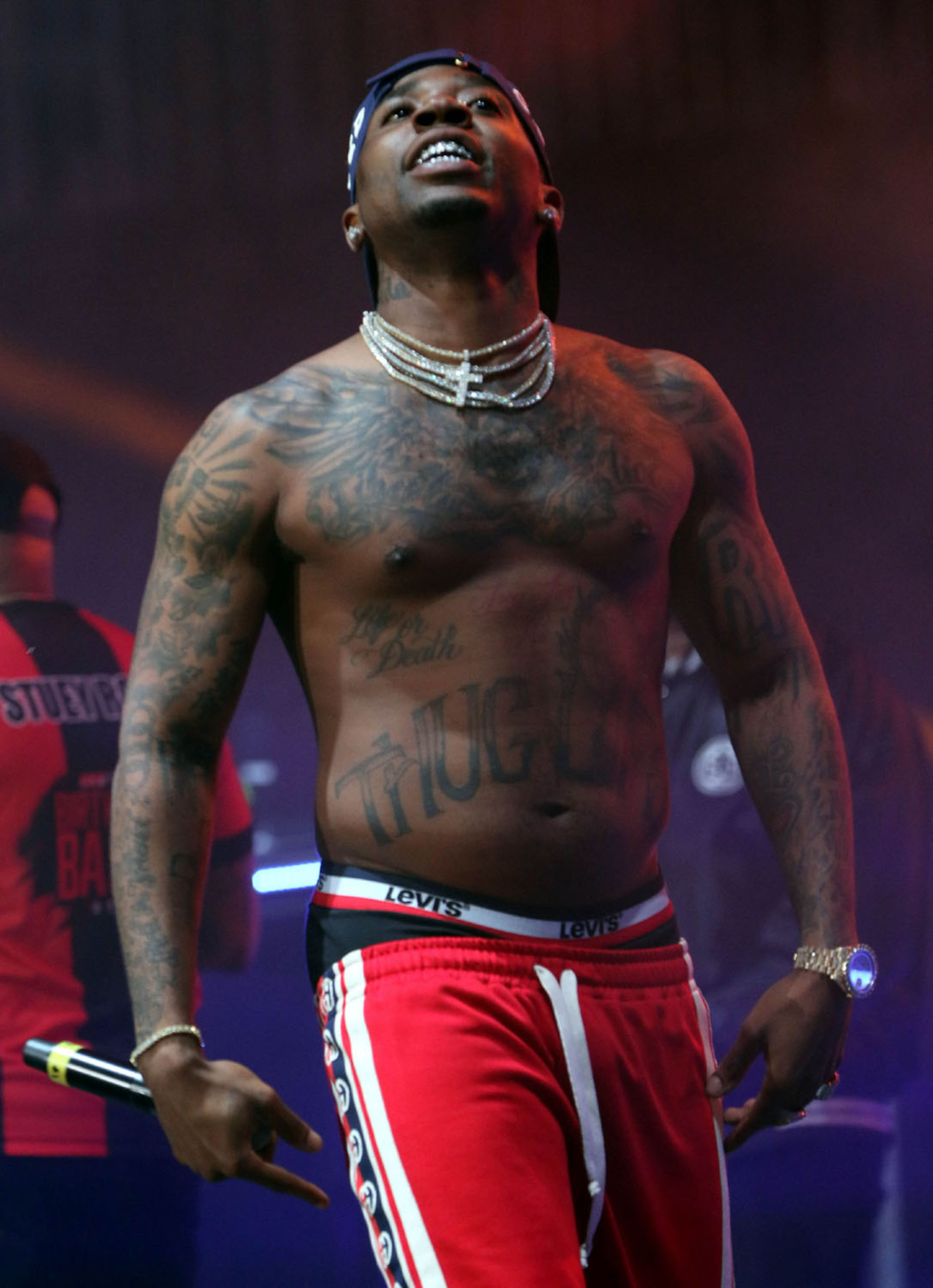 Following his prison release in January, rapper YFN Lucci will hit the State Farm Arena stage for a welcome home concert on Aug. 23.
(Courtesy of Robb Cohen Photography & Video)