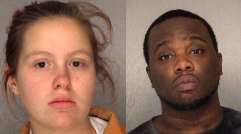 Jaimie Howard (left) and A'kym Henderson are both behind bars following the death of their son.