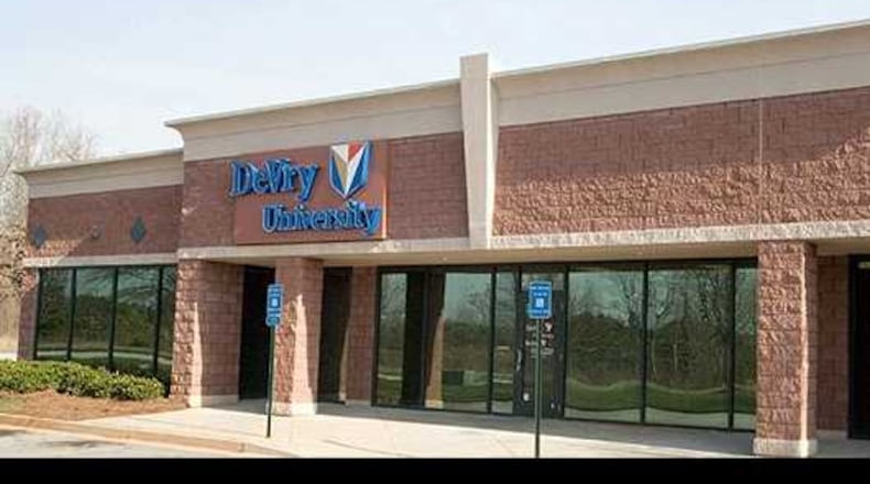 DeVry University has five campuses in Georgia, including this one in Stockbridge. PHOTO CREDIT: DEVRY.EDU