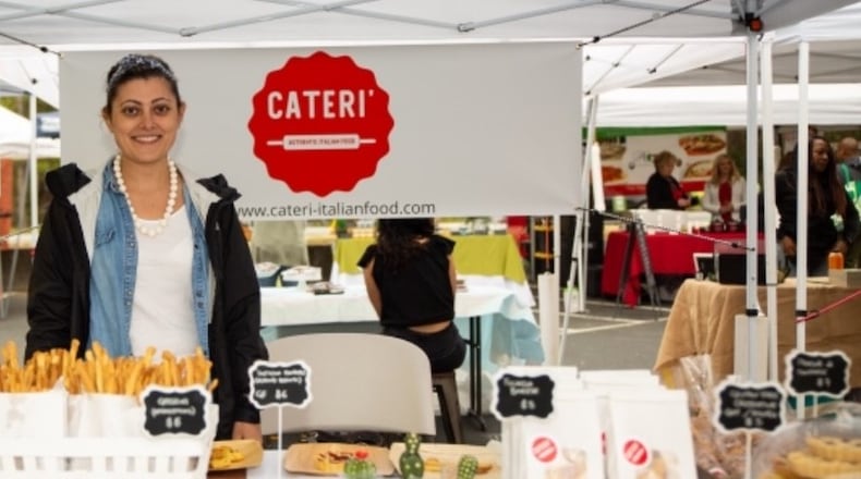 Each week, Italian immigrant Caterina Scarano of Cateri’ brings traditional Italian specialties to her booth at the Brookhaven Farmers Market. CONTRIBUTED BY PB PHOTOGRAPHY