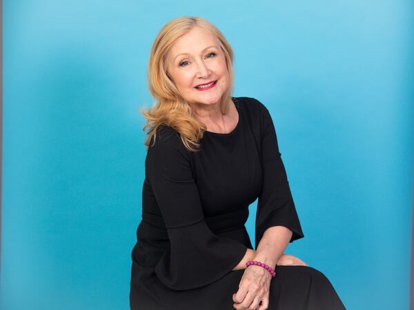 Patricia Clarkson poses for a portrait on Thursday, May 8, 2025, in New York. (Photo by Andy Kropa/Invision/AP)