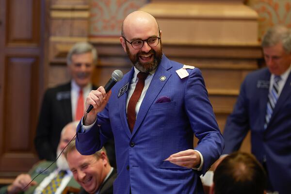 State Sen. Josh McLaurin, a Democrat from Atlanta, has a reason to celebrate today. 