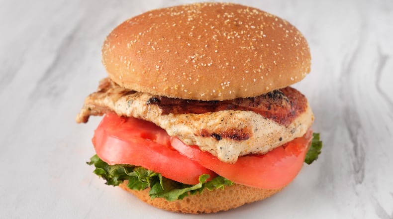 Chick-fil-A's new gluten-free bun with its grilled chicken sandwich.
